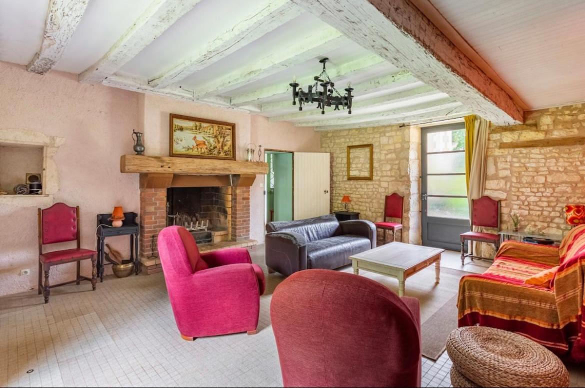 Parc De Lesseps Bed & Breakfast Meunet-Planches Bagian luar foto